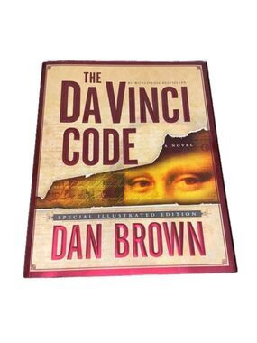🎈$5 Find! BOOK The Da Vinci Code.  Dan Brown. 468 pages, illustrations